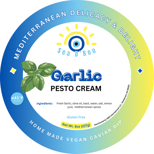 Garlic Pesto Cream