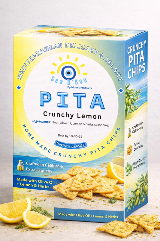 PITA - crunchy lemon