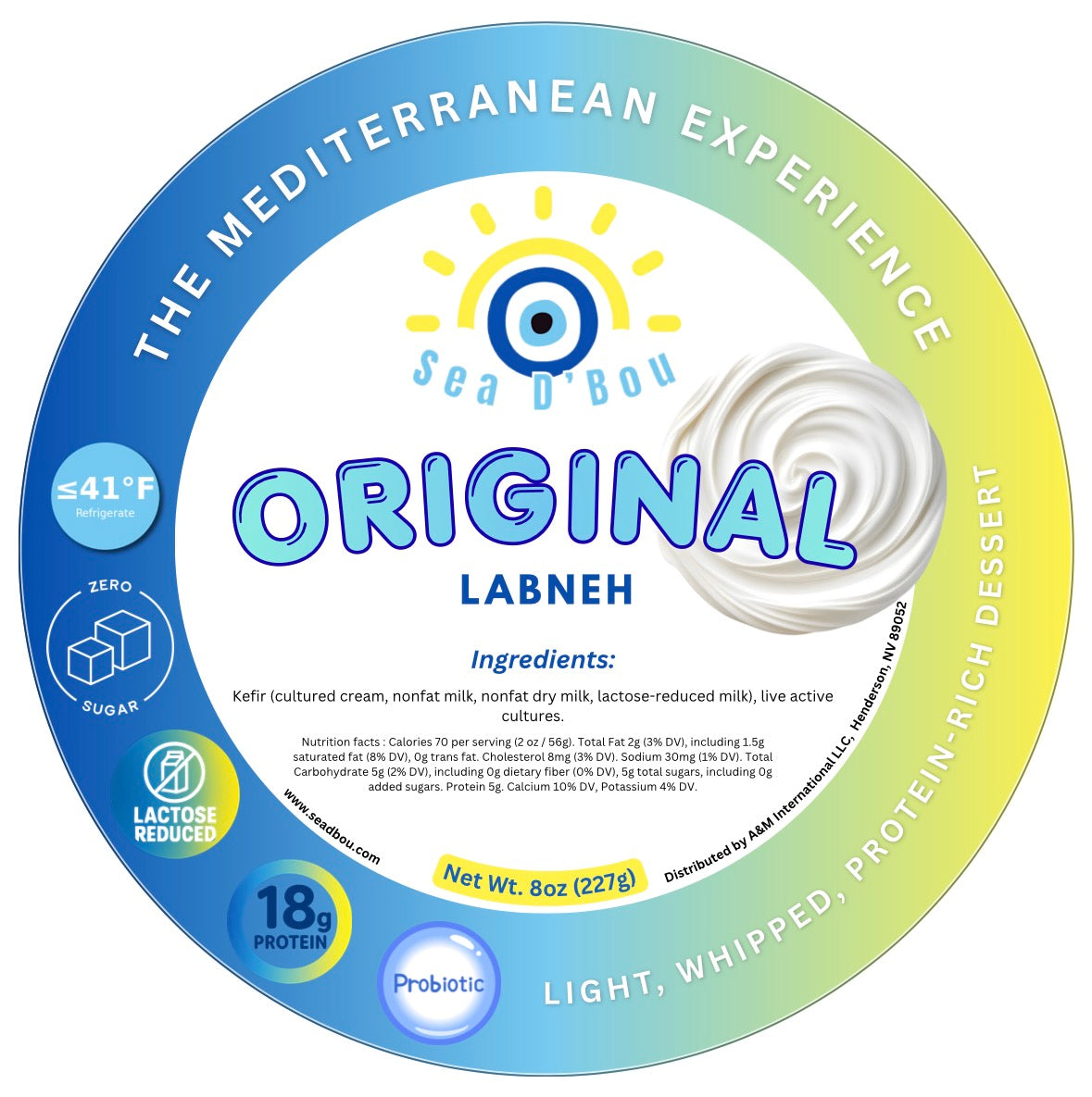LABNEH KEFIR – high protein, Sugar Free