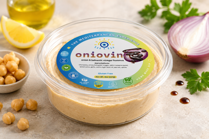 THE REAL HUMMUS. From the people who grew up with it.