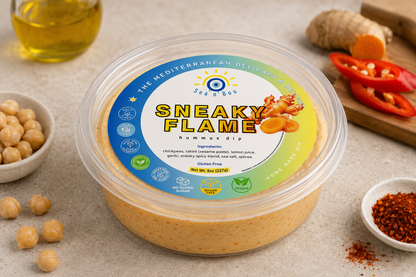 THE REAL HUMMUS. From the people who grew up with it.