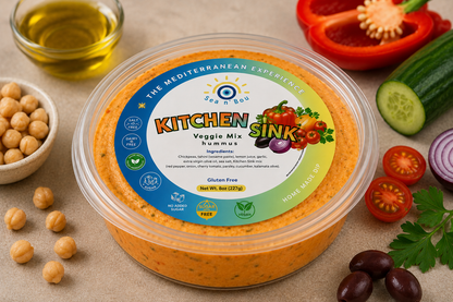 THE REAL HUMMUS. From the people who grew up with it.
