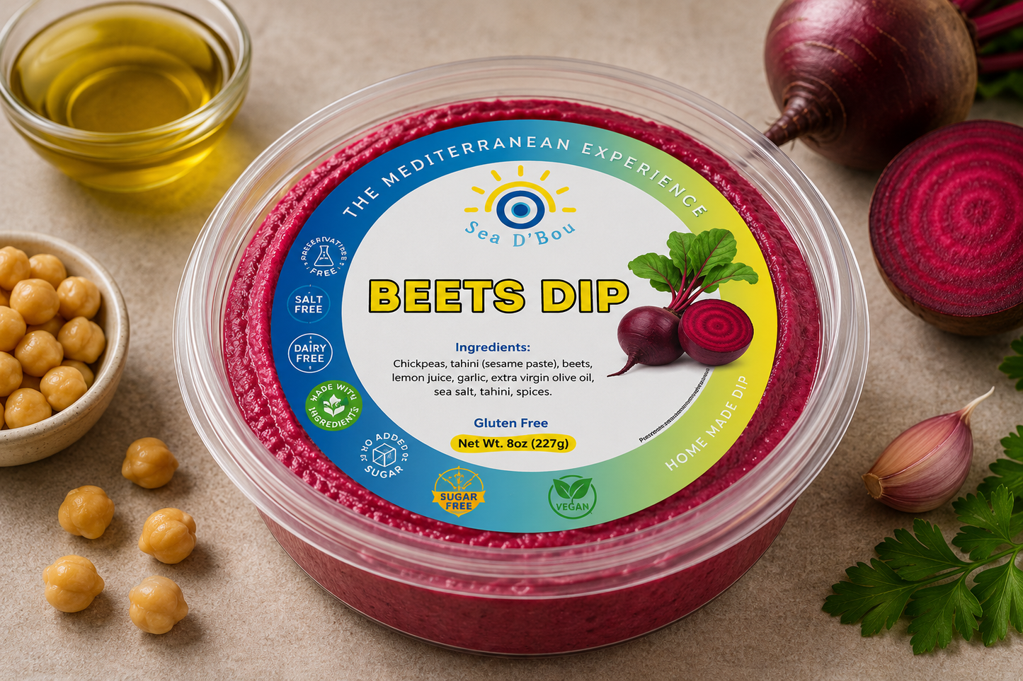 THE REAL HUMMUS. From the people who grew up with it.