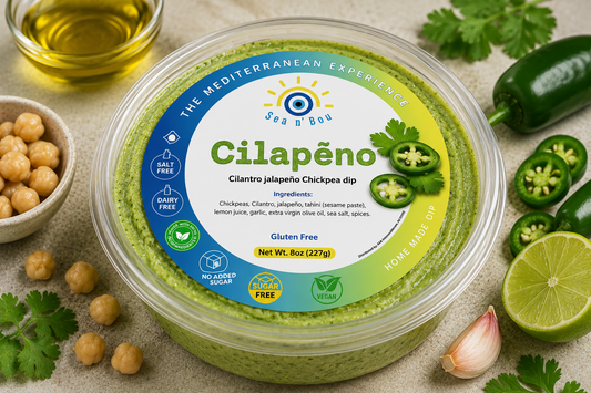 THE REAL HUMMUS. From the people who grew up with it.