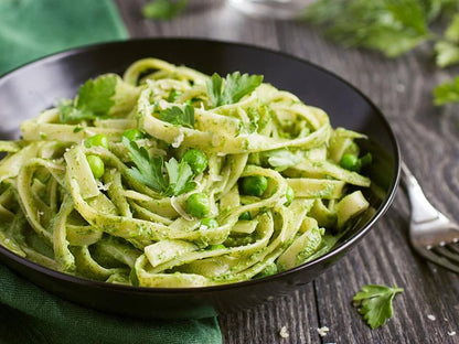 Garlic Pesto Cream